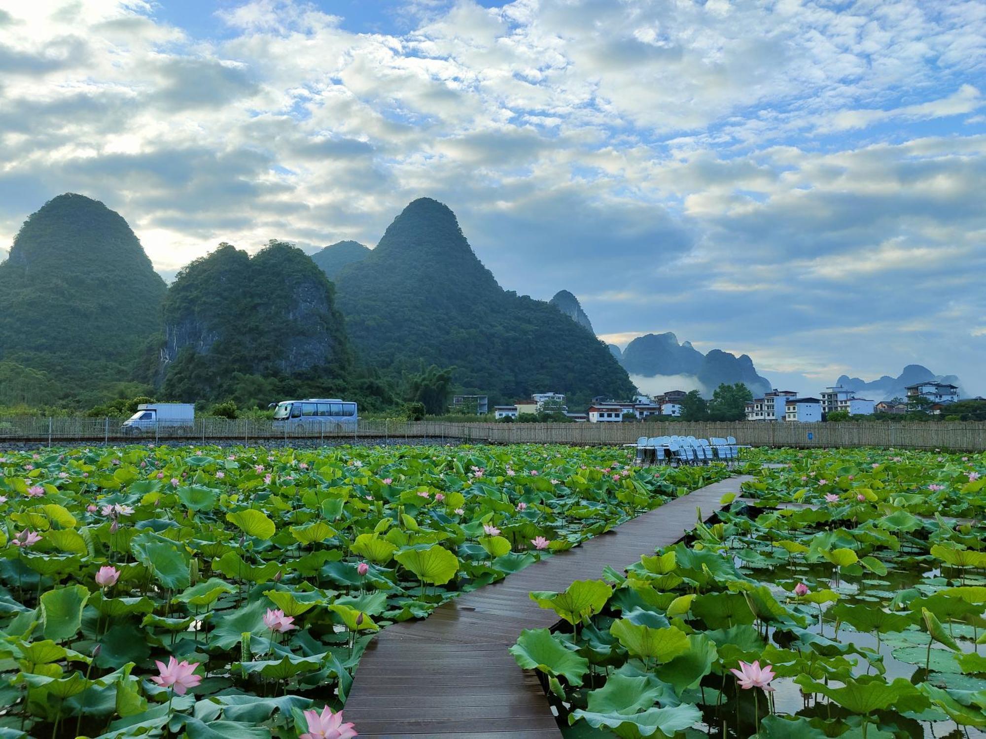 Pensjonat Yangshuo Tea Cozy Zewnętrze zdjęcie