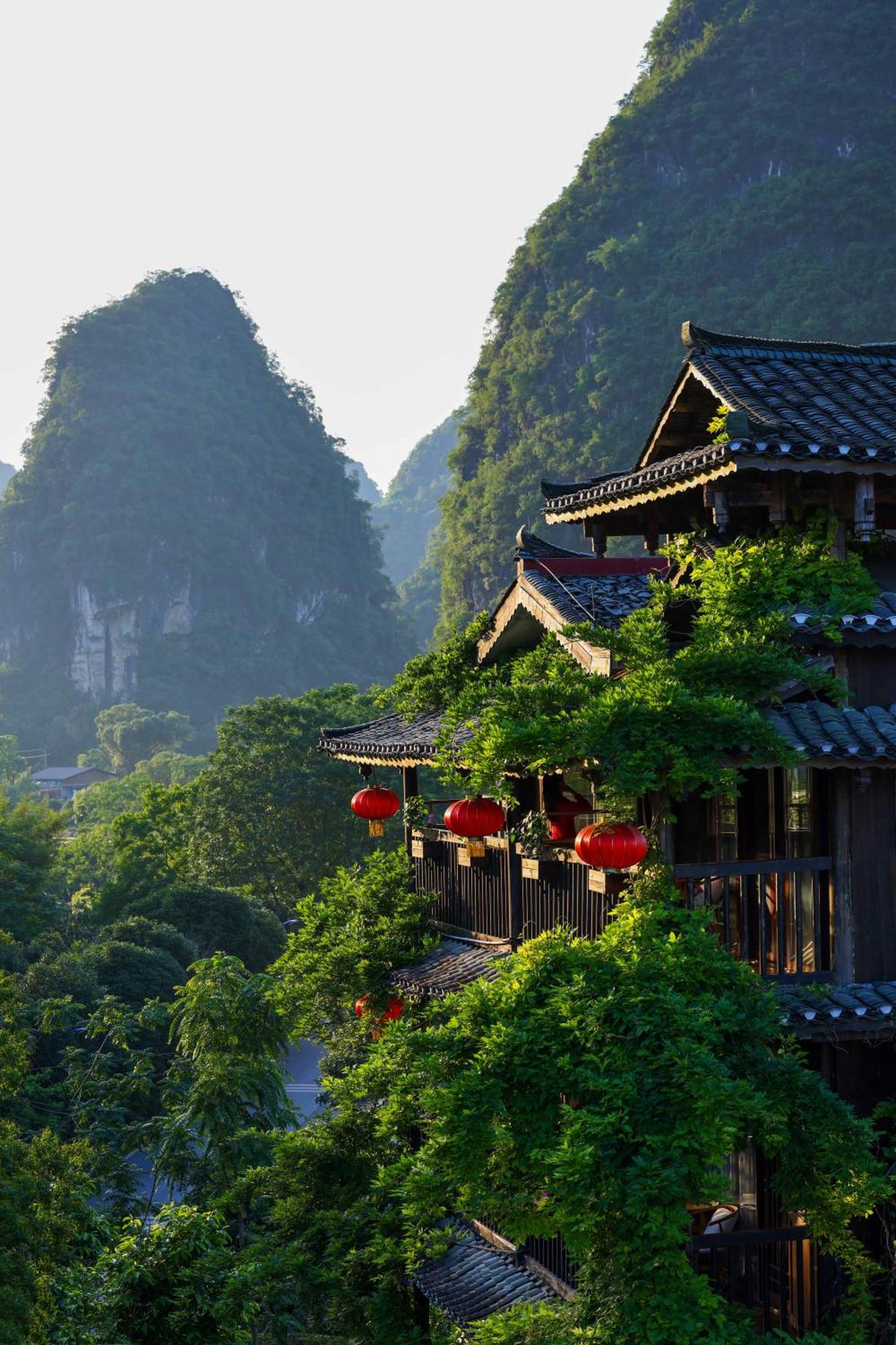 Pensjonat Yangshuo Tea Cozy Zewnętrze zdjęcie